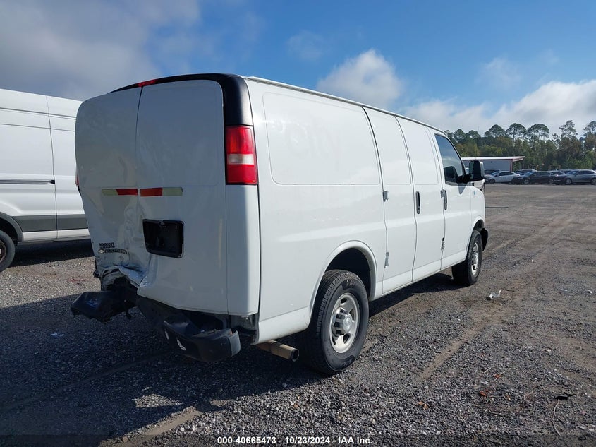 2017 CHEVROLET EXPRESS 2500 WORK VAN - 1GCWGAFF9H1297332