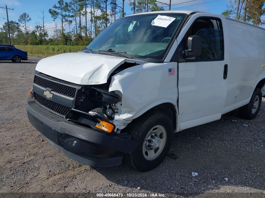 2017 Chevrolet Express 2500 Work Van VIN: 1GCWGAFF9H1297332 Lot: 40665473