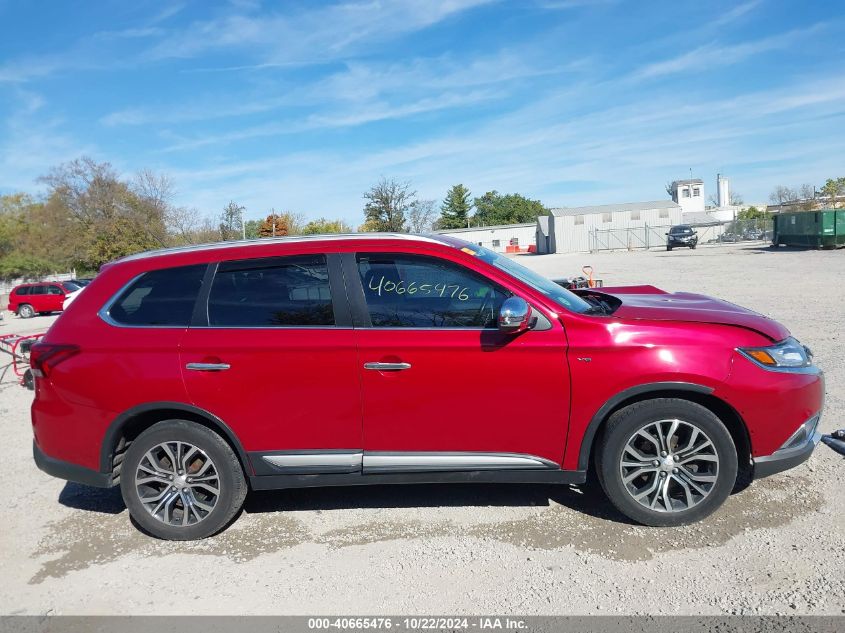 2016 Mitsubishi Outlander Gt VIN: JA4JZ4AX0GZ018382 Lot: 40665476