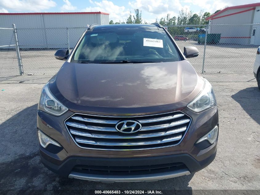 2015 Hyundai Santa Fe Limited VIN: KM8SR4HF9FU115028 Lot: 40665483