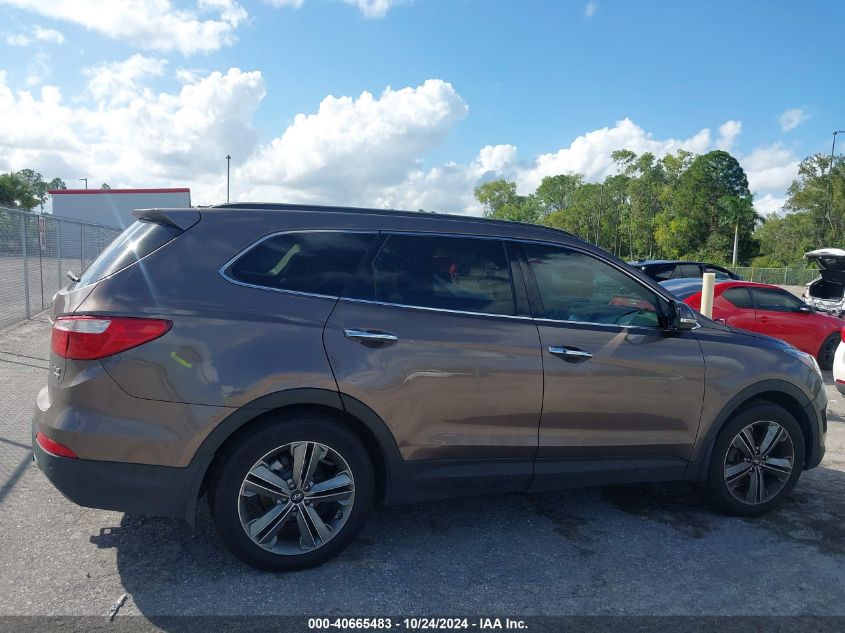 2015 Hyundai Santa Fe Limited VIN: KM8SR4HF9FU115028 Lot: 40665483