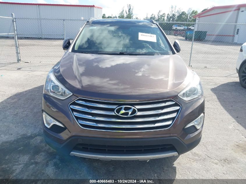 2015 Hyundai Santa Fe Limited VIN: KM8SR4HF9FU115028 Lot: 40665483