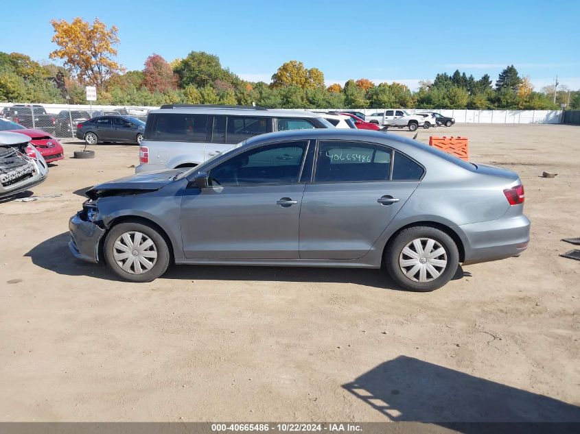 2016 Volkswagen Jetta 1.4T S VIN: 3VW267AJ8GM360824 Lot: 40665486