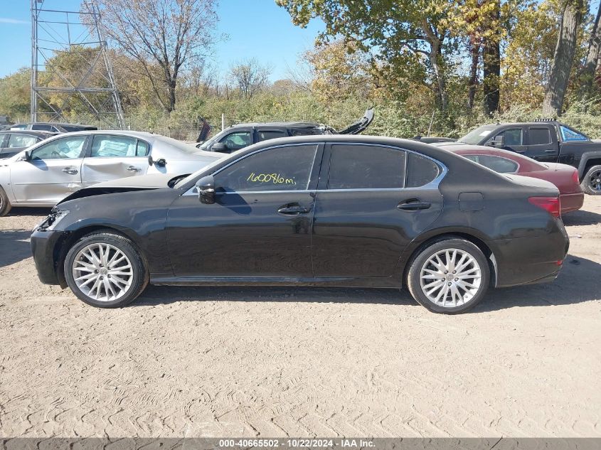 2013 Lexus Gs 350 VIN: JTHCE1BL4D5000487 Lot: 40665502