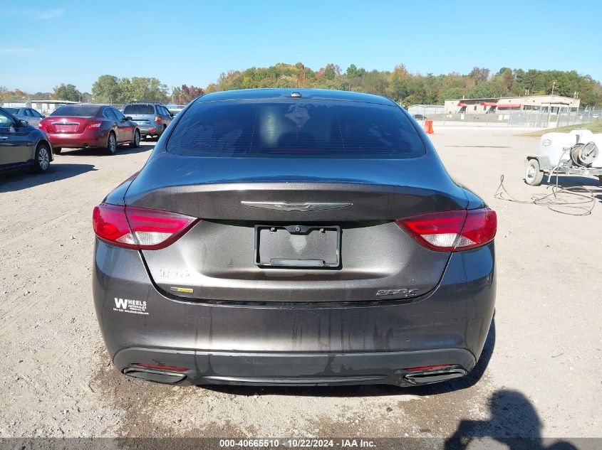 2015 Chrysler 200 S VIN: 1C3CCCBB9FN675690 Lot: 40665510