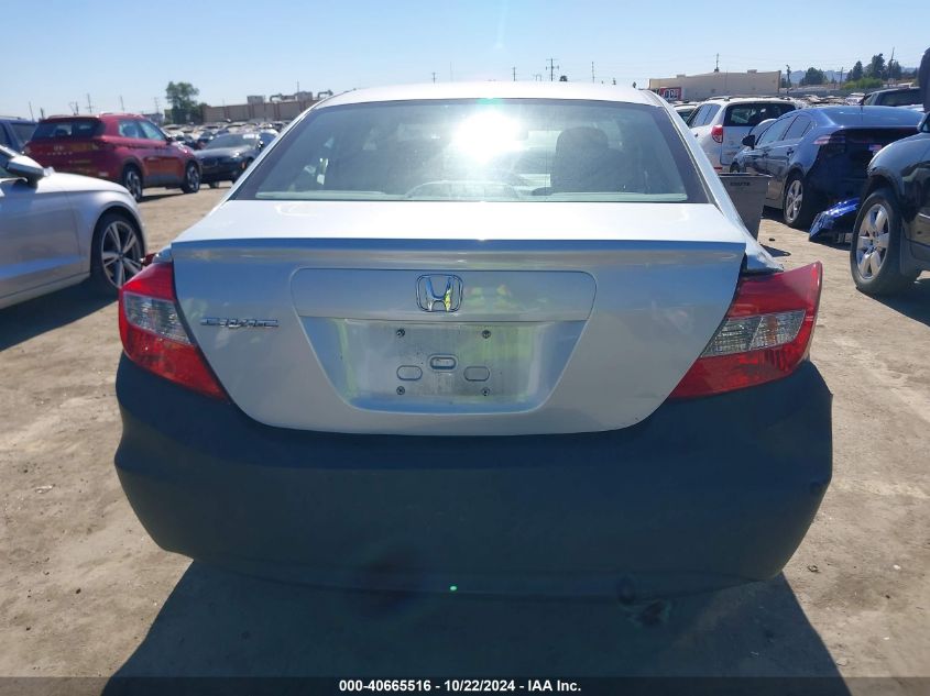 2012 Honda Civic Ex VIN: 19XFB2F83CE343894 Lot: 40665516