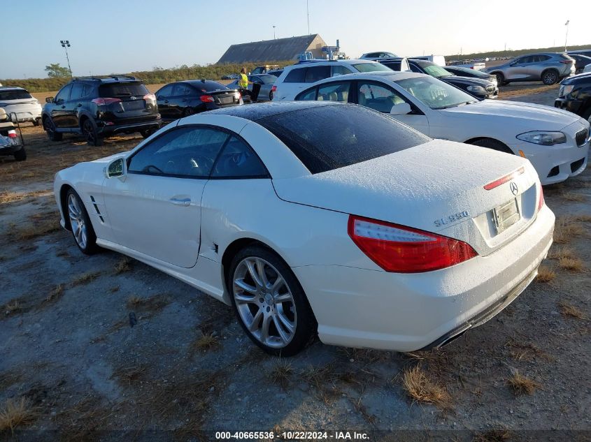 2013 Mercedes-Benz Sl 550 VIN: WDDJK7DA3DF016728 Lot: 40665536