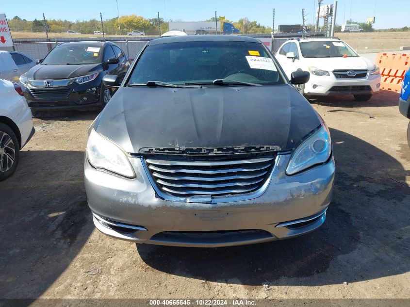 2012 Chrysler 200 Lx VIN: 1C3CCBAB5CN244688 Lot: 40665545