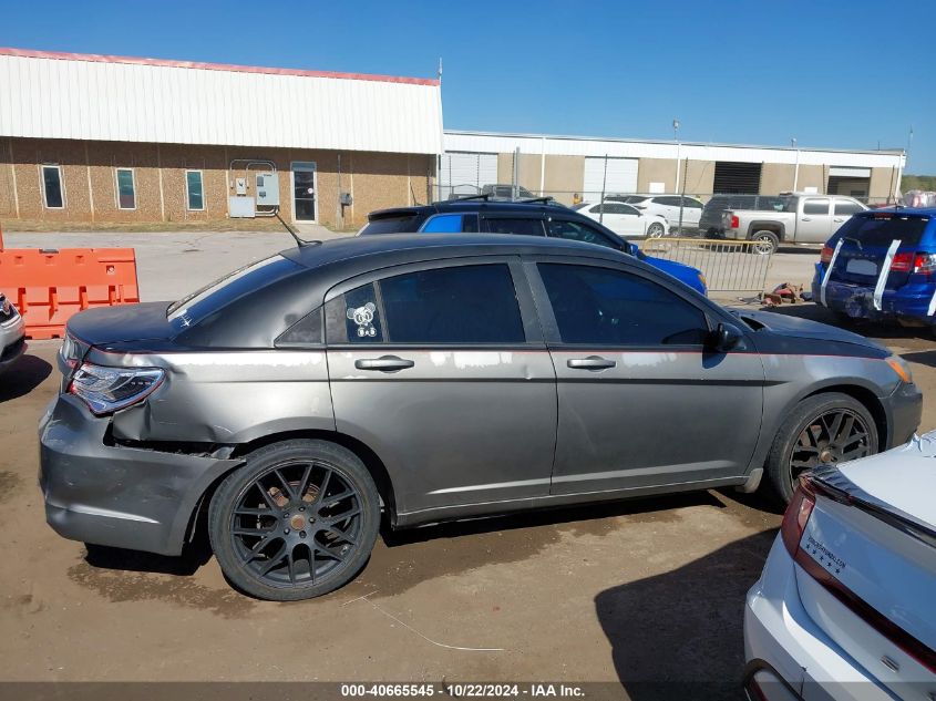 2012 Chrysler 200 Lx VIN: 1C3CCBAB5CN244688 Lot: 40665545