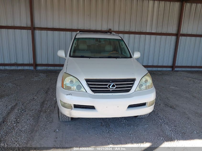 2005 Lexus Gx 470 VIN: JTJBT20XX50085670 Lot: 40665563