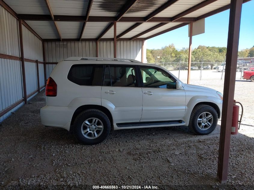 2005 Lexus Gx 470 VIN: JTJBT20XX50085670 Lot: 40665563