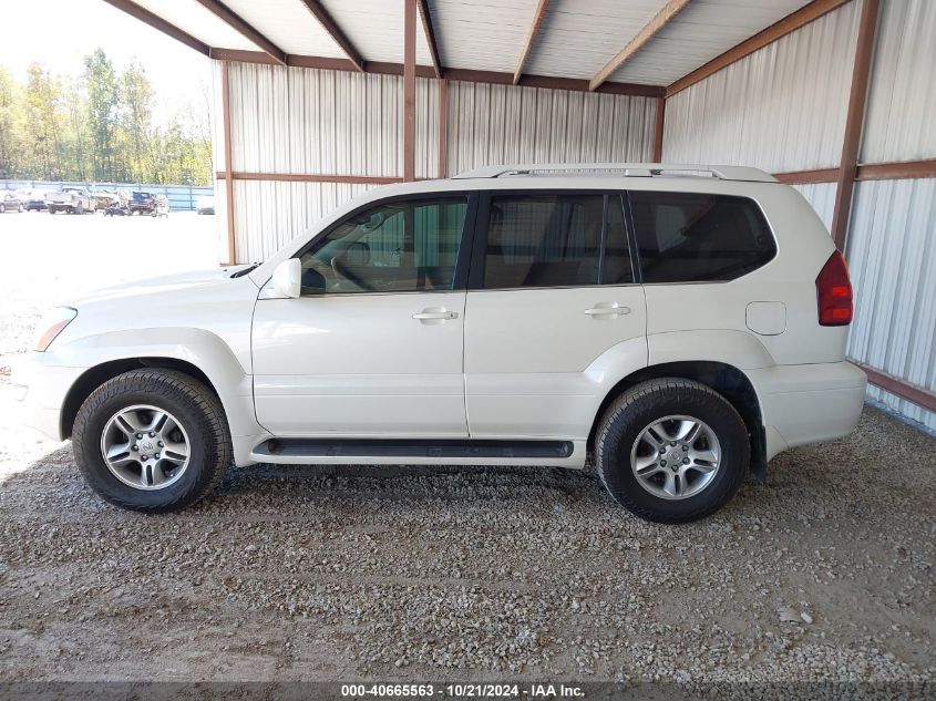2005 Lexus Gx 470 VIN: JTJBT20XX50085670 Lot: 40665563
