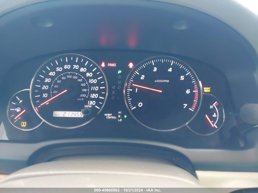 2005 Lexus Gx 470 VIN: JTJBT20XX50085670 Lot: 40665563