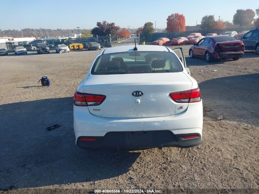 2018 Kia Rio S VIN: 3KPA24AB4JE058577 Lot: 40665566