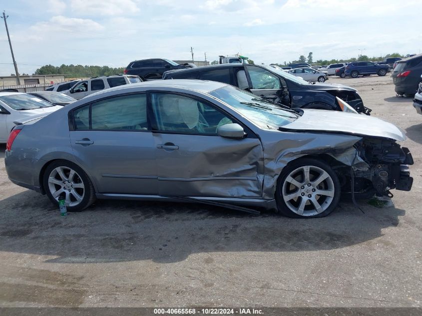 2008 Nissan Maxima 3.5 Se VIN: 1N4BA41E18C821535 Lot: 40665568