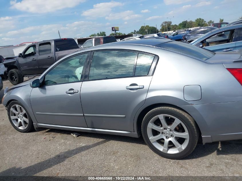 2008 Nissan Maxima 3.5 Se VIN: 1N4BA41E18C821535 Lot: 40665568