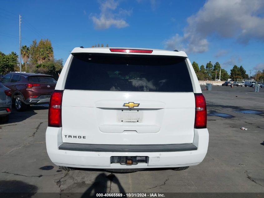 2016 Chevrolet Tahoe Lt VIN: 1GNSKBKC4GR174799 Lot: 40665569