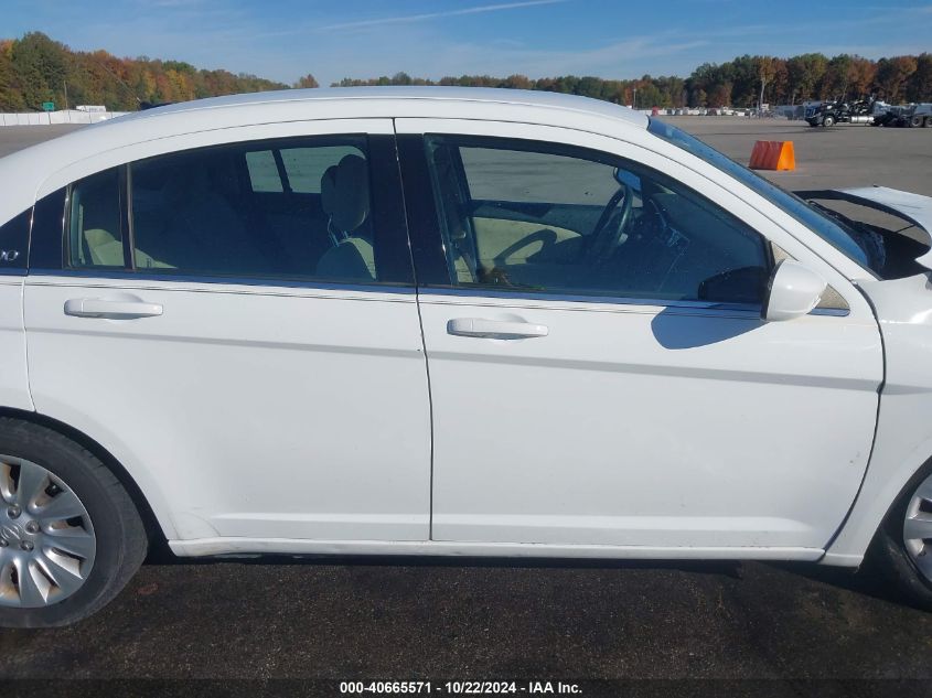 2012 Chrysler 200 Lx VIN: 1C3CCBABXCN302312 Lot: 40665571