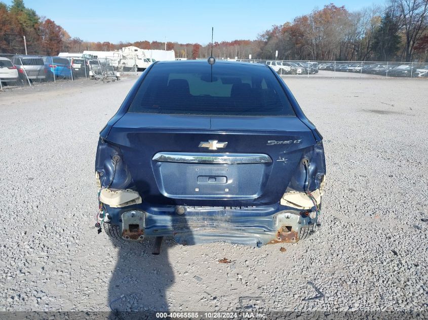 2016 Chevrolet Sonic Lt Auto VIN: 1G1JC5SG4G4138574 Lot: 40665585