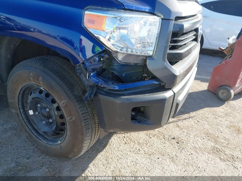 2014 Toyota Tundra Sr 4.6L V8 VIN: 5TFEM5F16EX056316 Lot: 40665598