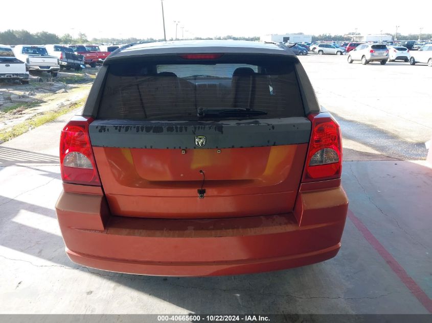 2007 Dodge Caliber Sxt VIN: 1B3HB48B07D591560 Lot: 40665600