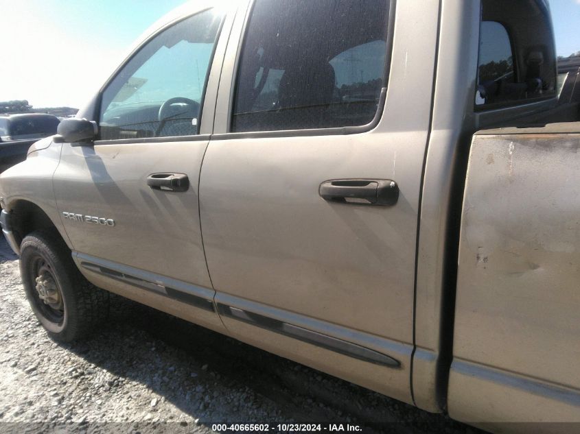 2003 Dodge Ram 2500 Slt/Laramie/St VIN: 3D7KU286X3G755888 Lot: 40665602