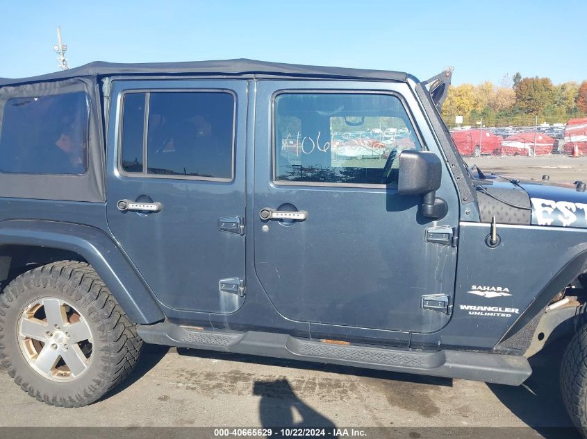 2008 Jeep Wrangler Unlimited Sahara VIN: 1J8GA591X8L603142 Lot: 40665629