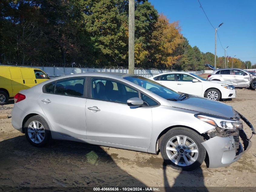 2017 Kia Forte Lx VIN: 3KPFL4A73HE130040 Lot: 40665636