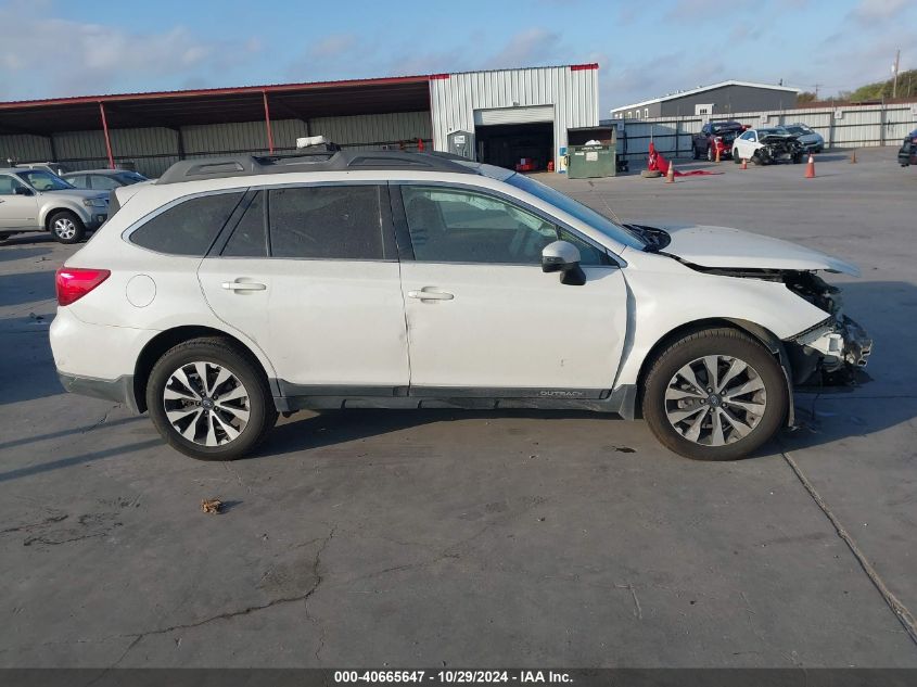 2017 Subaru Outback 2.5I Limited VIN: 4S4BSANCXH3232400 Lot: 40665647