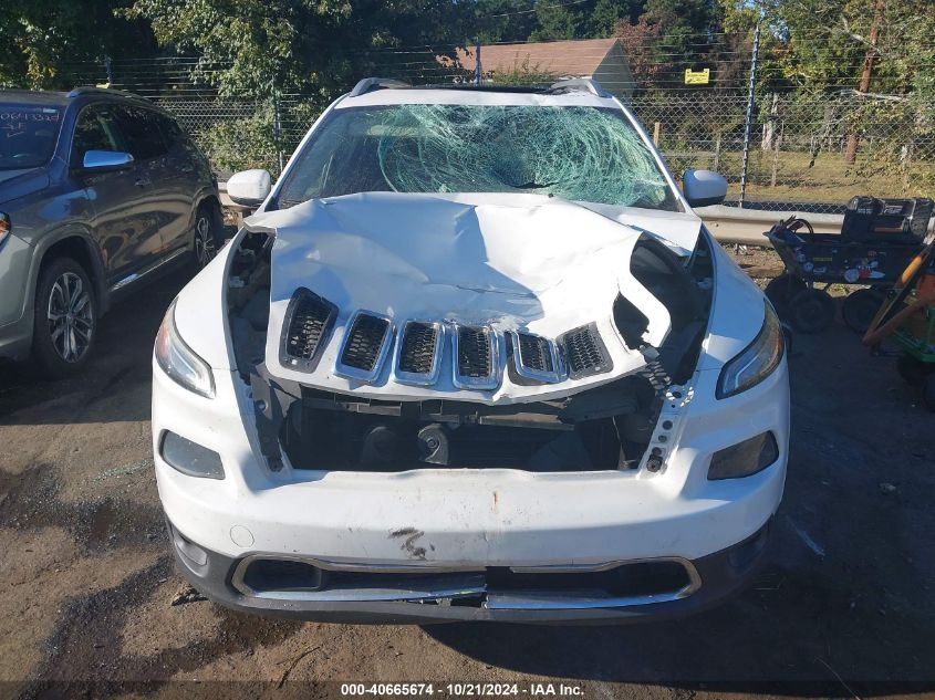 2014 Jeep Cherokee Limited VIN: 1C4PJLDB0EW113184 Lot: 40665674