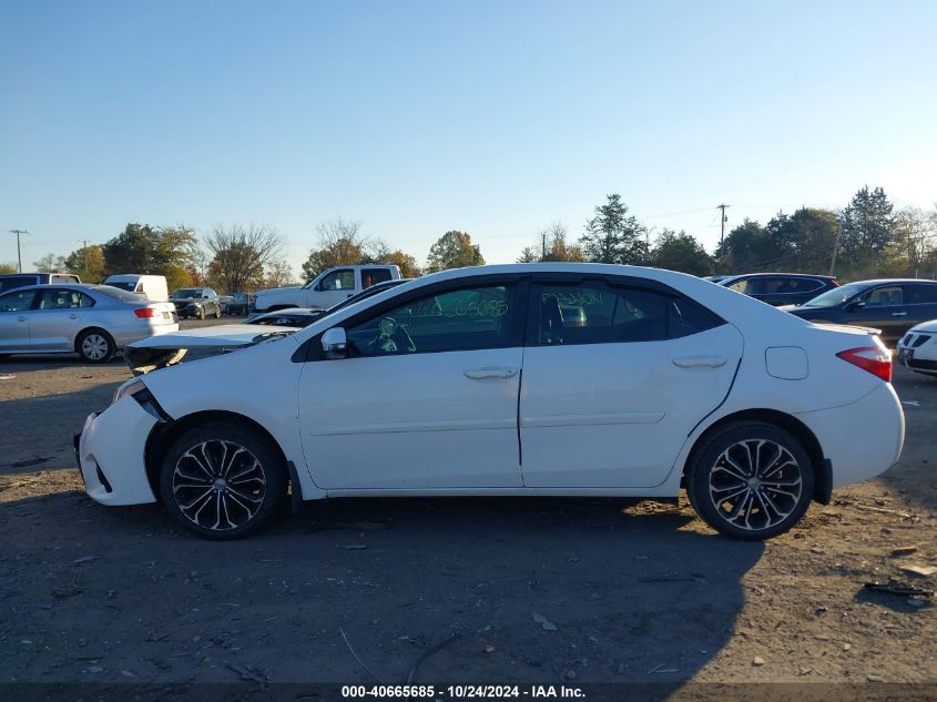 2014 Toyota Corolla L/Le/Le Pls/Prm/S/S Pls VIN: 2T1BURHE5EC024342 Lot: 40665685