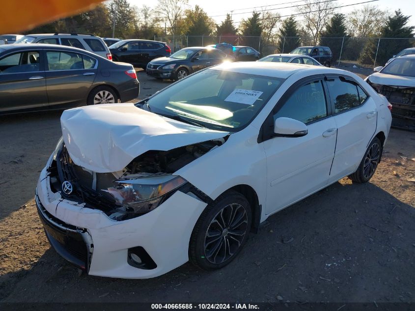 2014 Toyota Corolla L/Le/Le Pls/Prm/S/S Pls VIN: 2T1BURHE5EC024342 Lot: 40665685