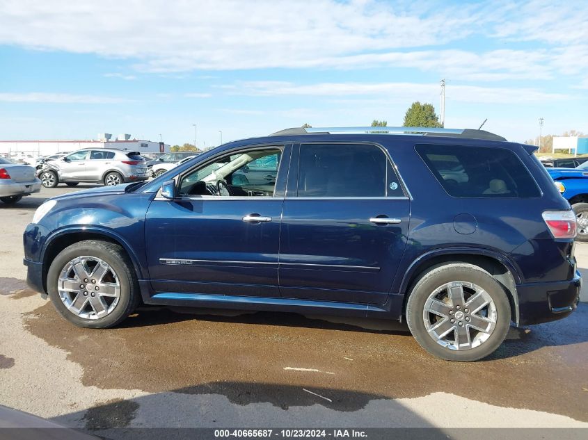 2012 GMC Acadia Denali VIN: 1GKKRTED9CJ301199 Lot: 40665687