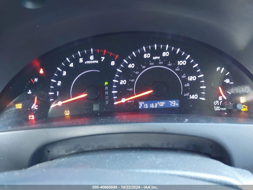 2010 Toyota Camry Le VIN: 4T1BF3EK6AU051642 Lot: 40665689