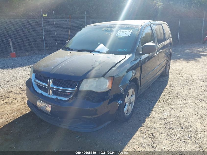 2013 Dodge Grand Caravan Se VIN: 2C4RDGBG5DR807320 Lot: 40665739