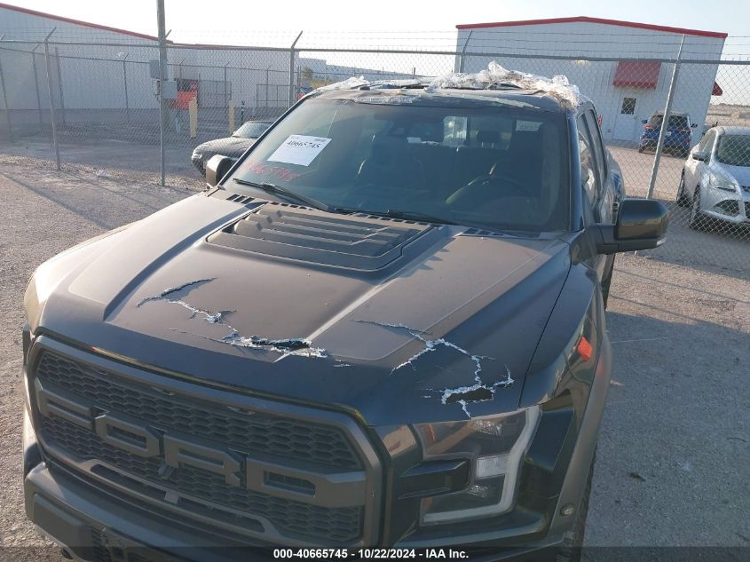 2018 FORD F-150 RAPTOR - 1FTFW1RG3JFD12407