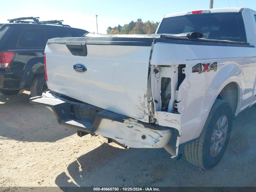 2018 Ford F-150 Xl VIN: 1FTFX1E52JKE87353 Lot: 40665750