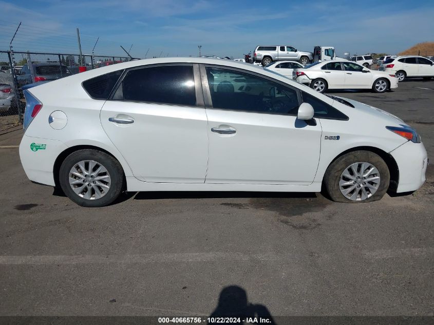 2014 Toyota Prius Plug-In VIN: JTDKN3DP1E3053296 Lot: 40665756