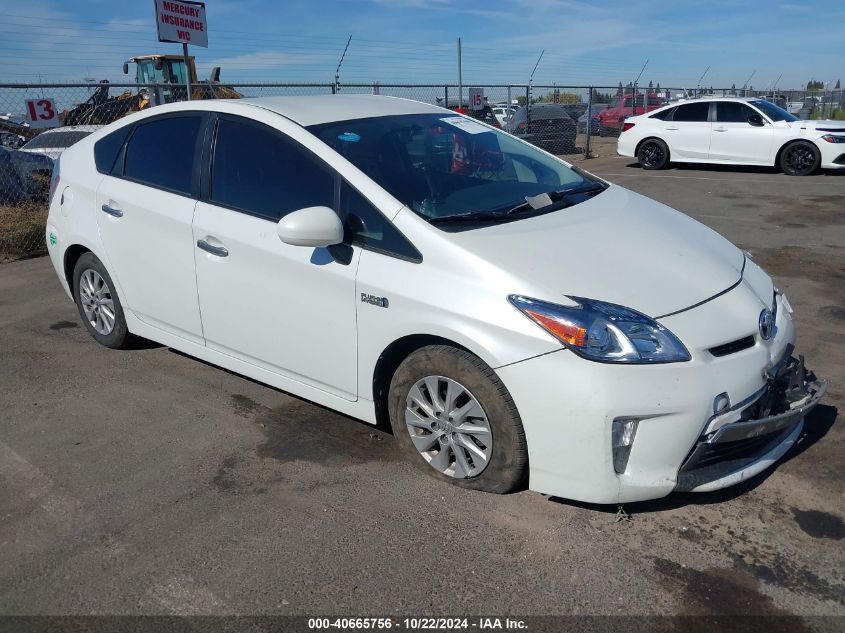 2014 Toyota Prius Plug-In VIN: JTDKN3DP1E3053296 Lot: 40665756