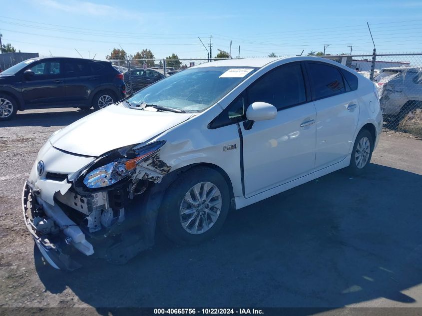 2014 Toyota Prius Plug-In VIN: JTDKN3DP1E3053296 Lot: 40665756