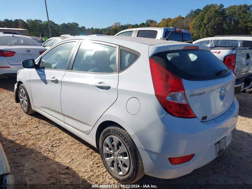 2017 Hyundai Accent Se VIN: KMHCT5AE7HU320606 Lot: 40665776