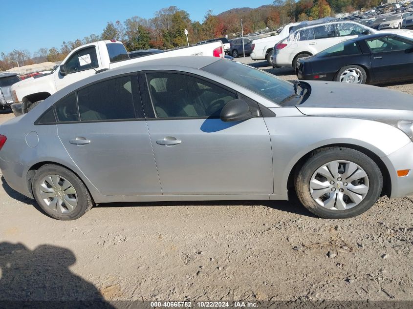 2015 Chevrolet Cruze Ls Auto VIN: 1G1PA5SH3F7150530 Lot: 40665782