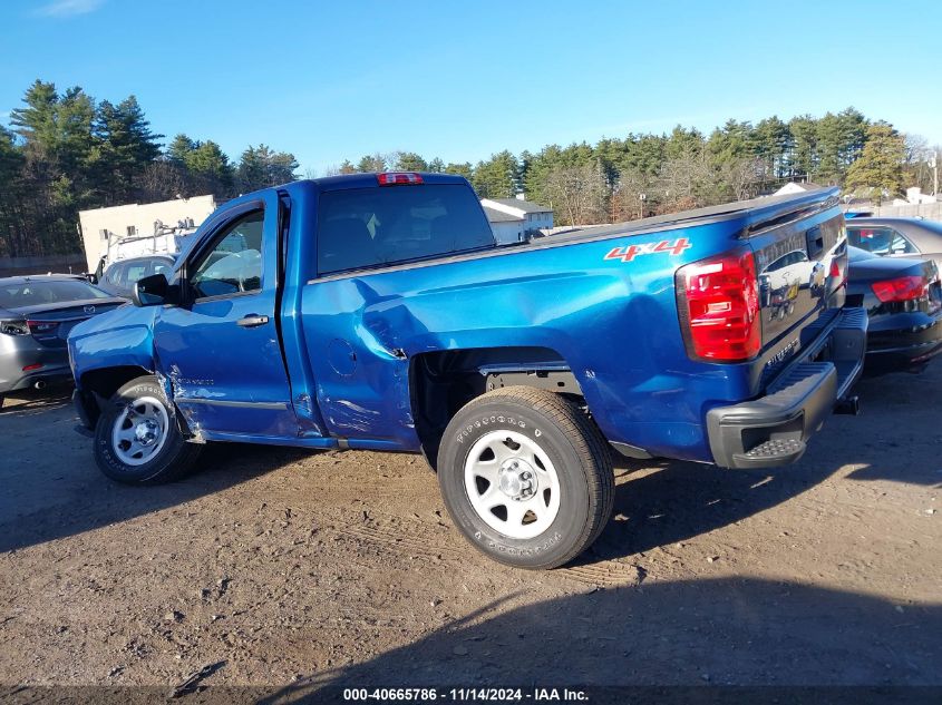 2018 Chevrolet Silverado 1500 Wt VIN: 1GCNKNEC2JZ122355 Lot: 40665786