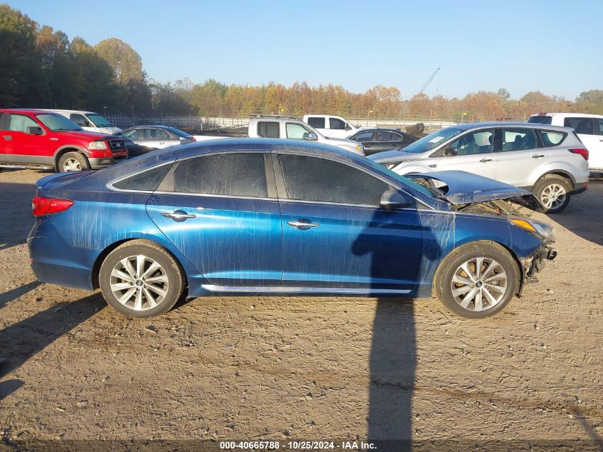 2015 Hyundai Sonata Sport VIN: 5NPE34AFXFH047247 Lot: 40665788