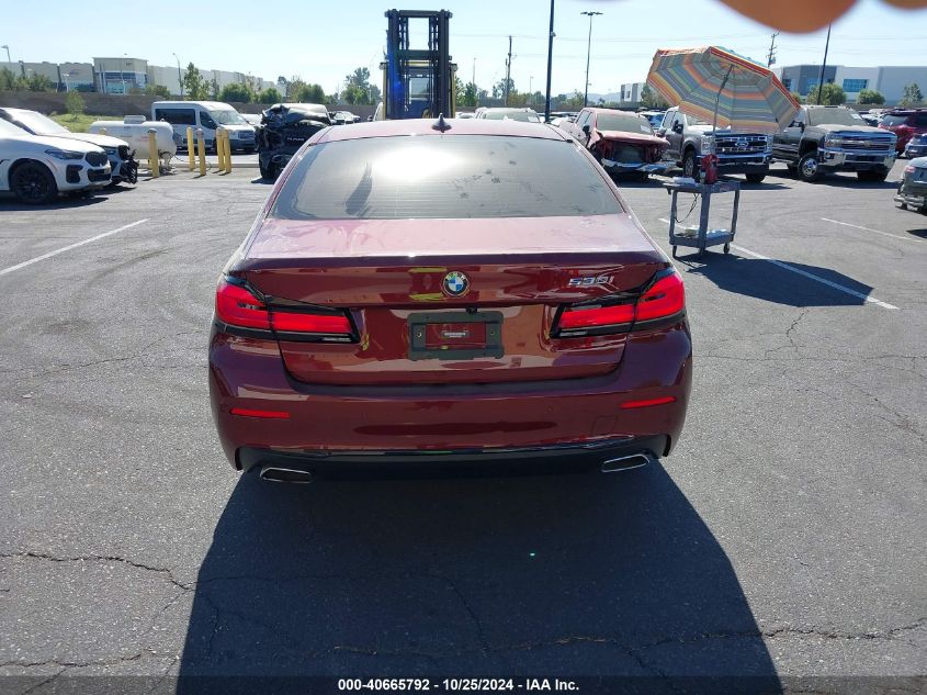 2023 BMW 530 I VIN: WBA53BH0XPCN16403 Lot: 40665792