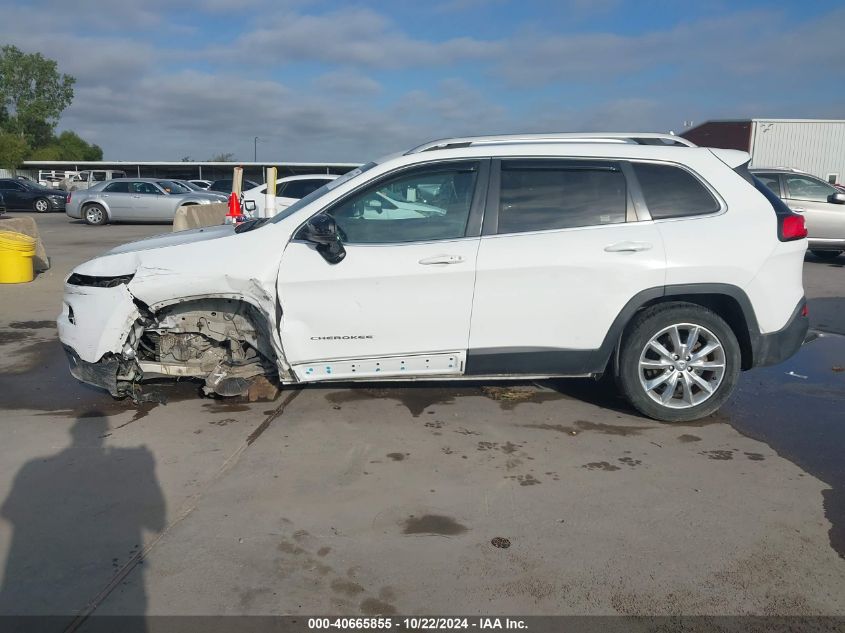 2016 Jeep Cherokee Limited VIN: 1C4PJLDB2GW264370 Lot: 40665855