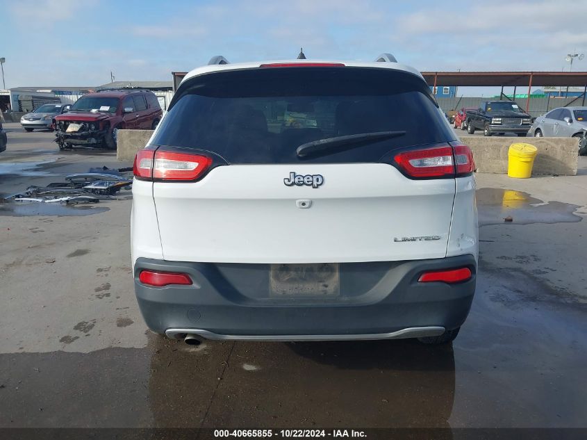 2016 Jeep Cherokee Limited VIN: 1C4PJLDB2GW264370 Lot: 40665855