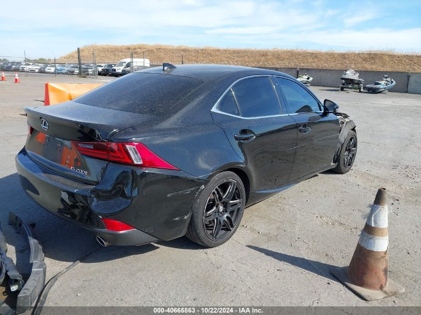 VIN JTHBA1D20G5037987 2016 Lexus IS, 200T no.4