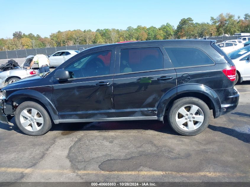 2013 Dodge Journey American Value Pkg VIN: 3C4PDCAB0DT584445 Lot: 40665883