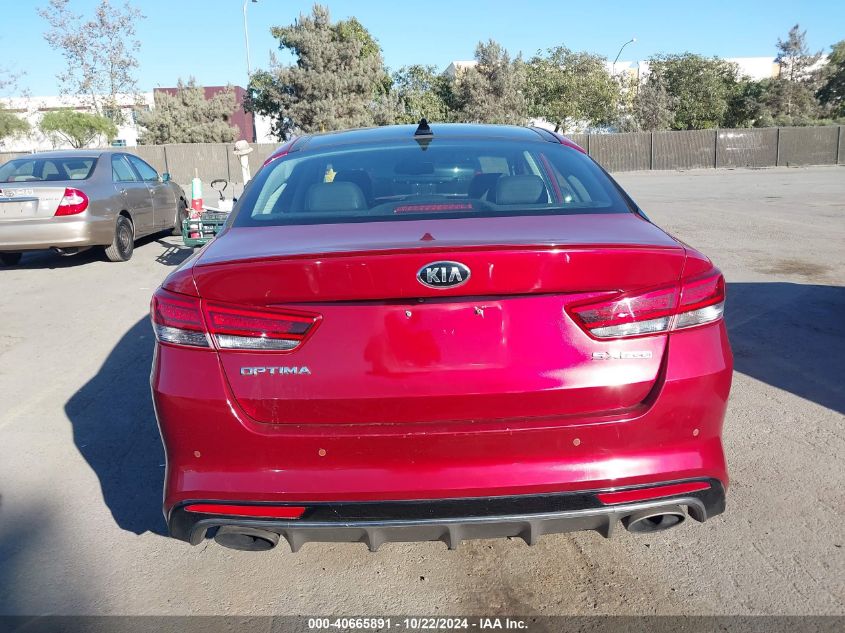 2018 Kia Optima Sx Turbo VIN: 5XXGW4L22JG213890 Lot: 40665891